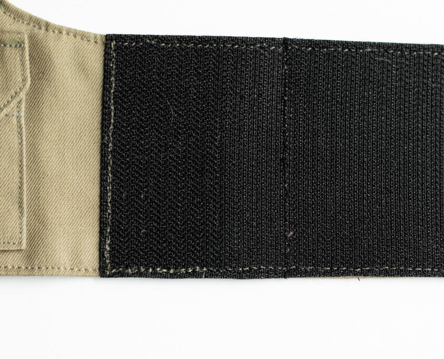 Light khaki Fishing vest. Custom-made Cotton Cat Harness with Pockets for GPS-tracker