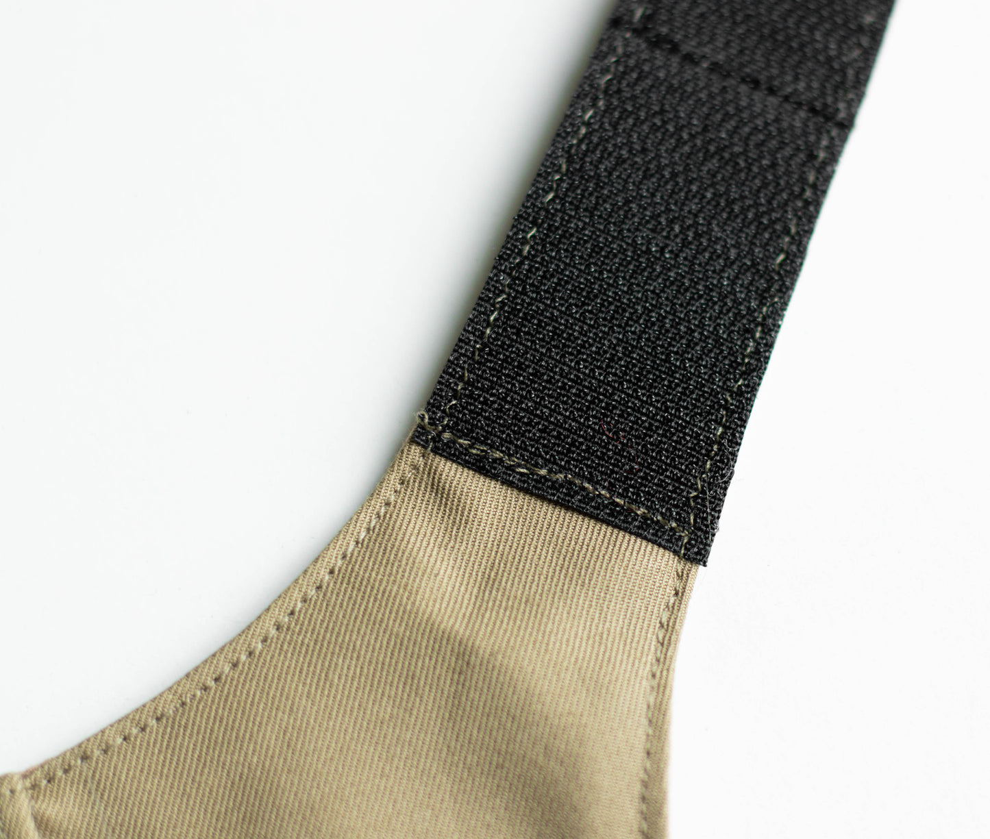 Light khaki Fishing vest. Custom-made Cotton Cat Harness with Pockets for GPS-tracker