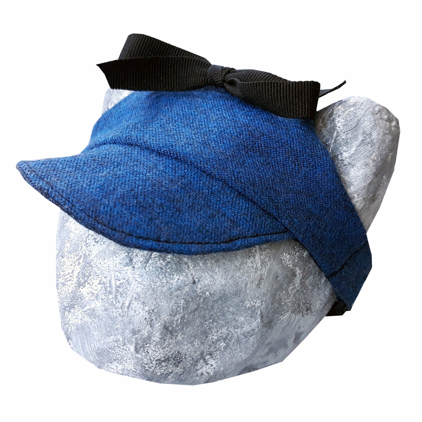 Navy blue hat for cat