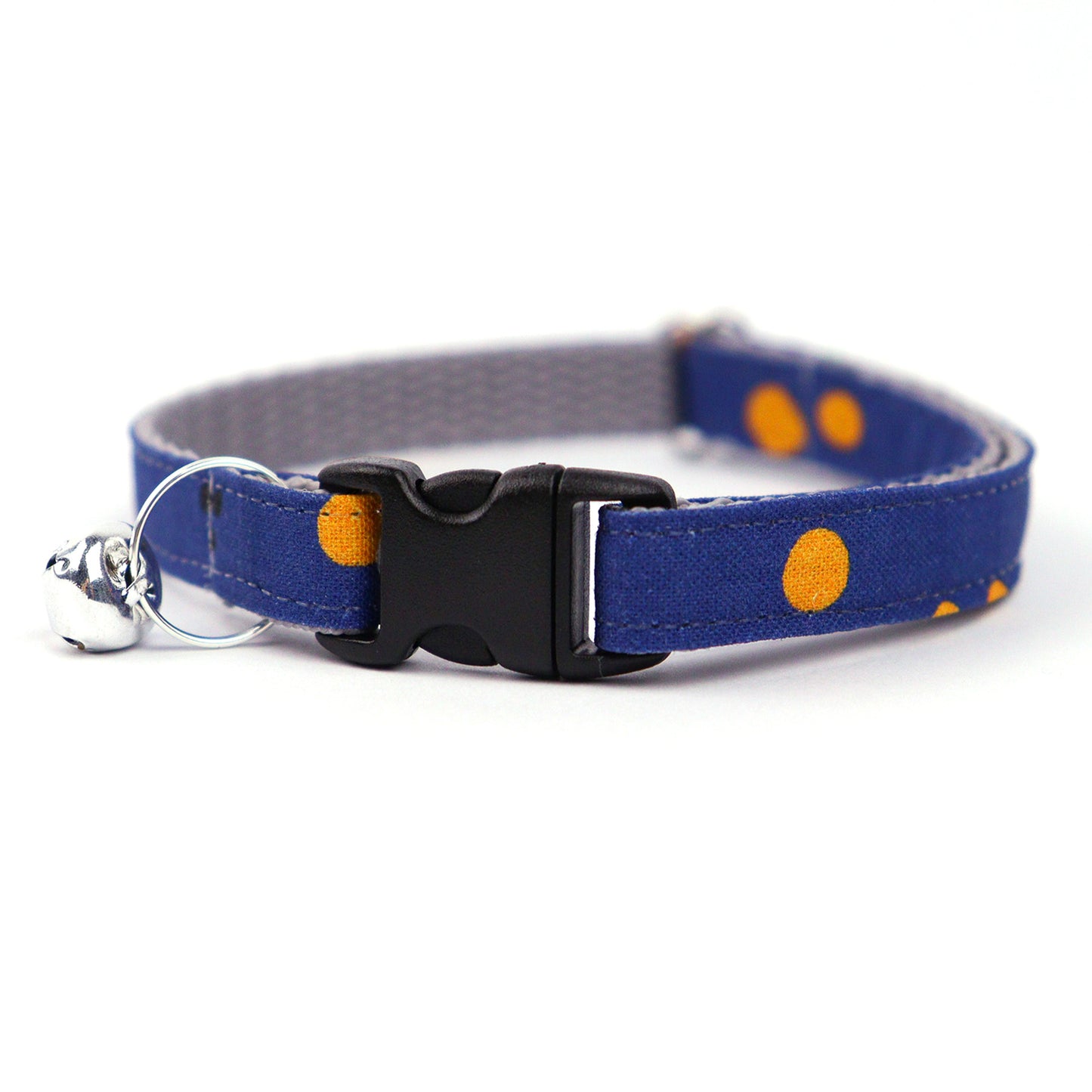Pet Collar - "Dark blue" - Cat Collar Breakaway /Non Breakaway / Cat, Kitten, Small Dog, Little Pets Sizes