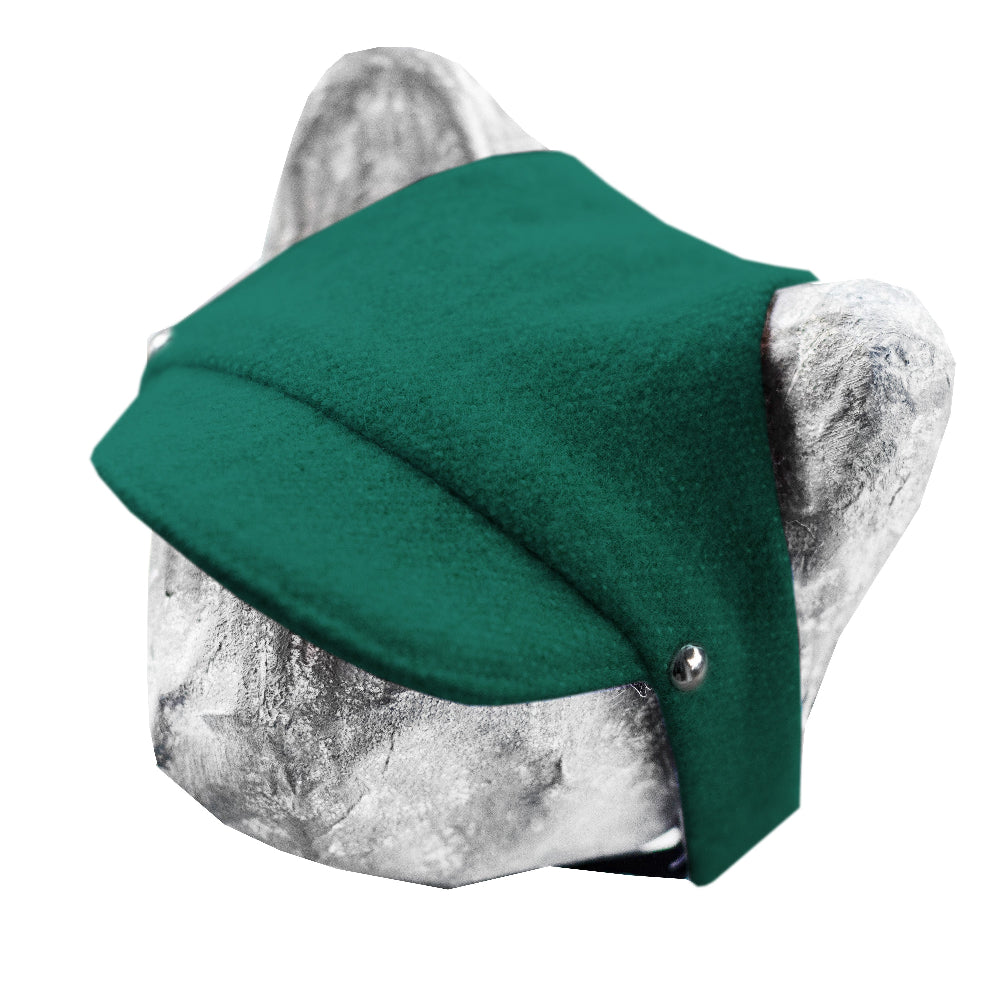 Green hat for cat