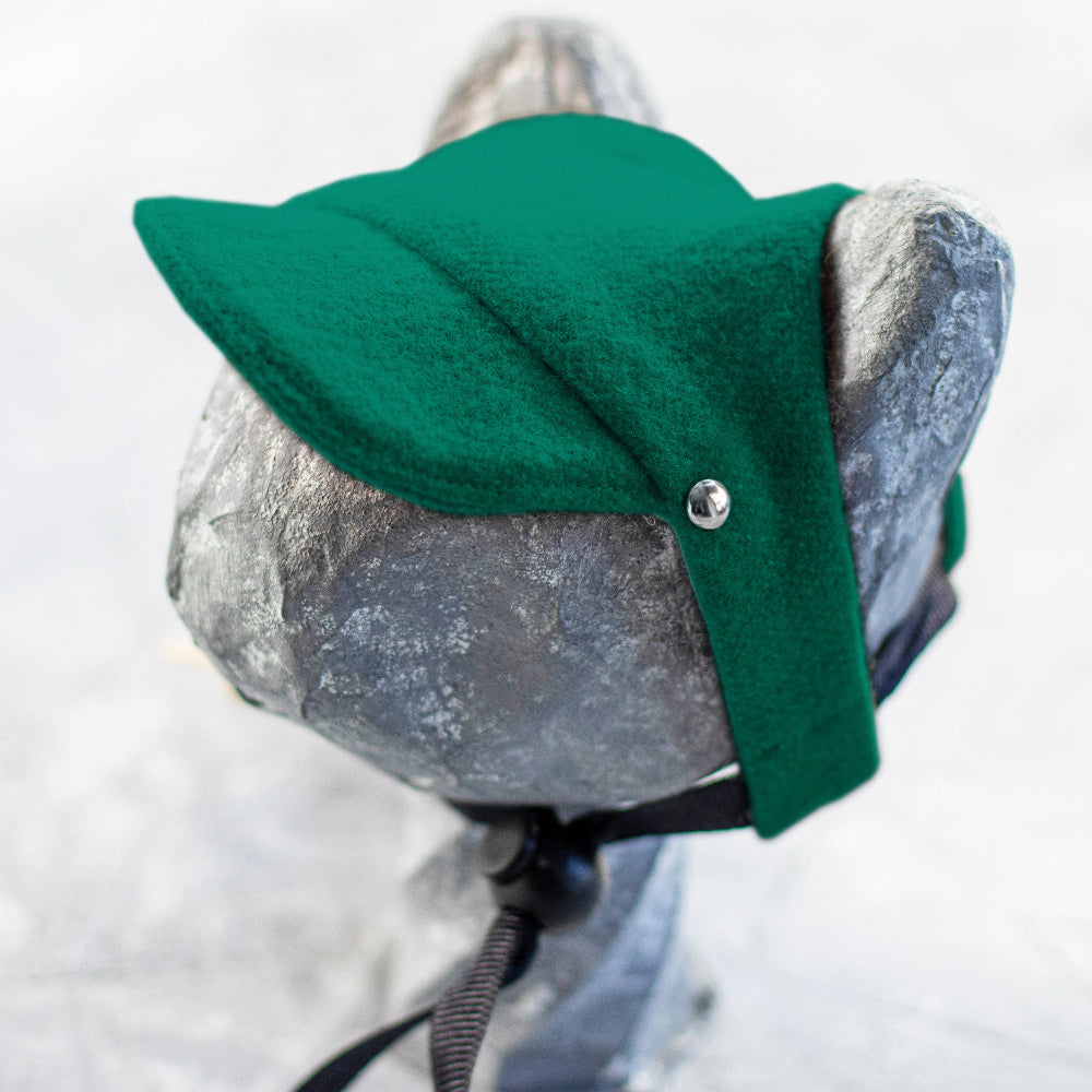 green cat hat