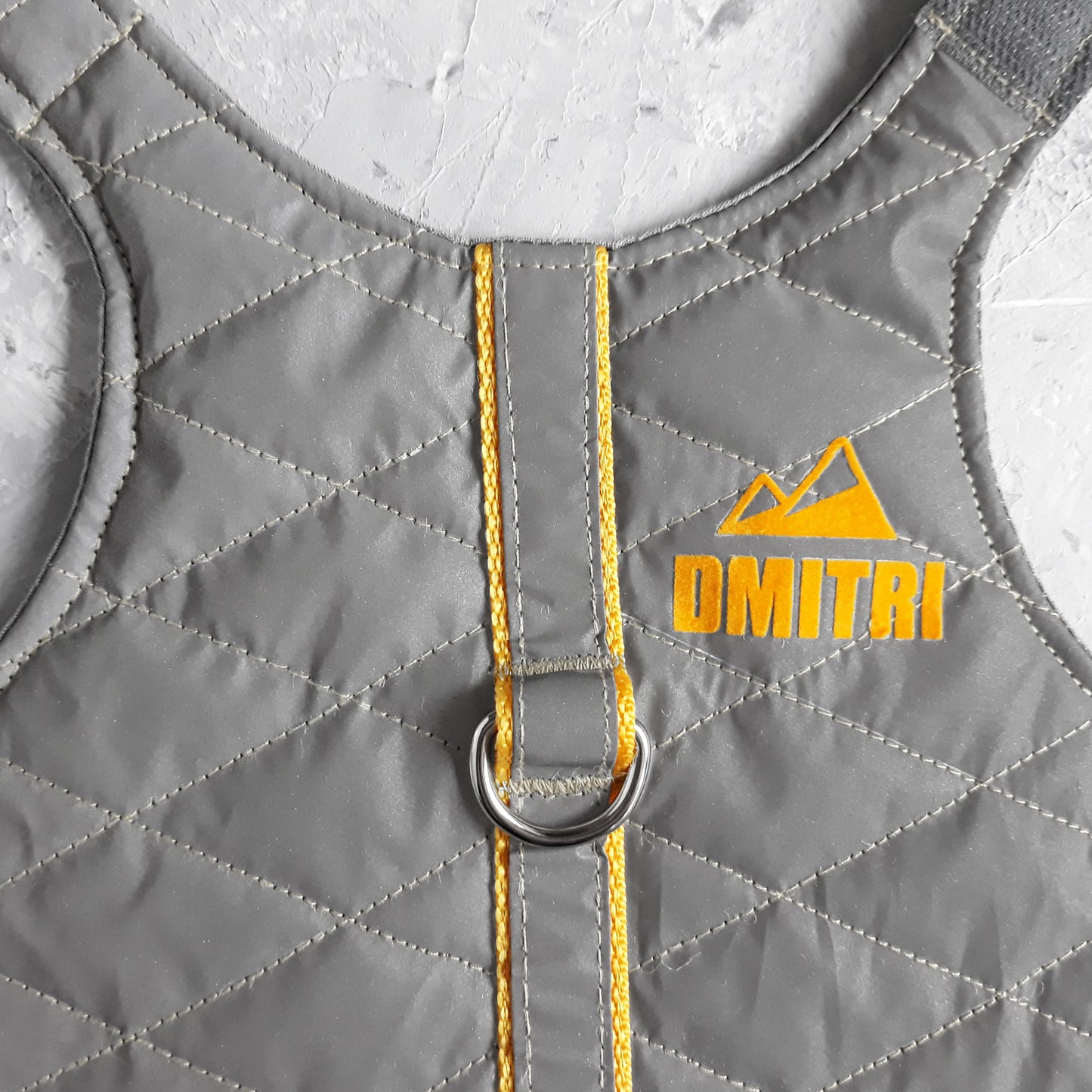 Escape proof personalized reflective quilted cat harness