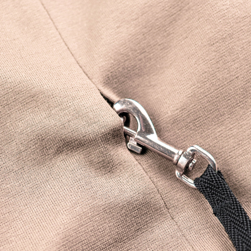 Beige cotton sweater for Cat. Shirt for Sphynx and all cats breeds