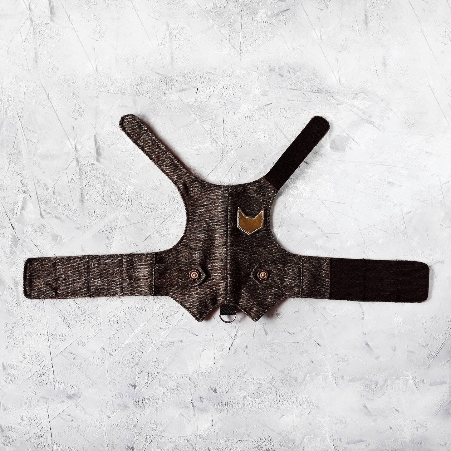 Comfortable Lining of the Difficult to Escape Tweed Cat Harness - Ensuring a Secure & Cozy Fit. Shop with Confidence!