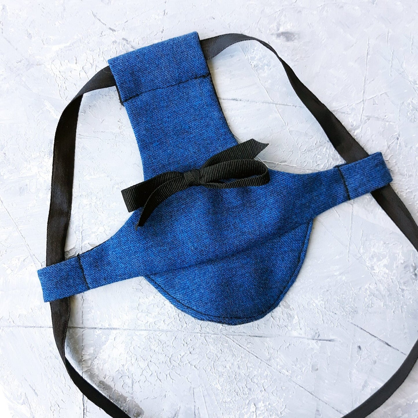 Dark blue hat for cat