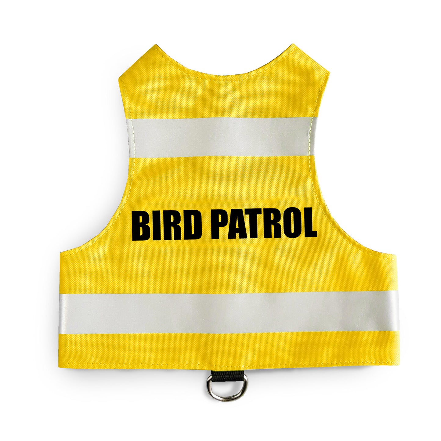 Difficult to escape water-repellent safety cat harness with reflective stripes "Bird Patrol"