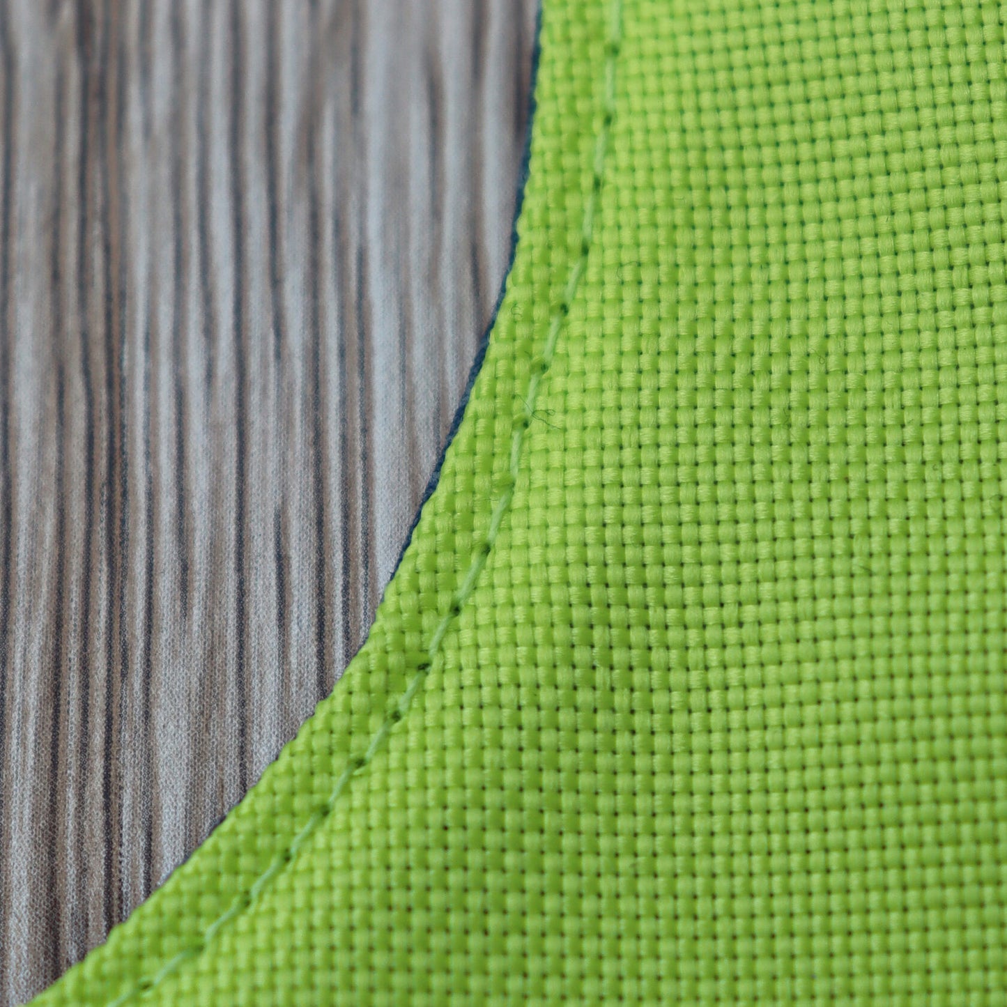 Water-repellent fabric on a safety cat harness.