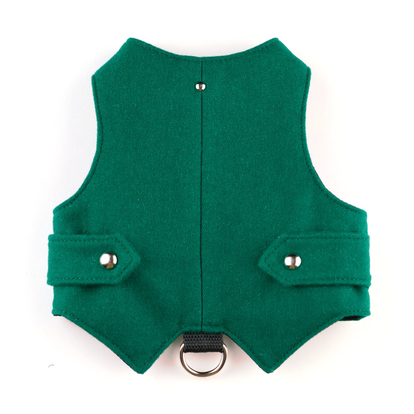 Difficult to escape green cat harness. Christmas vest