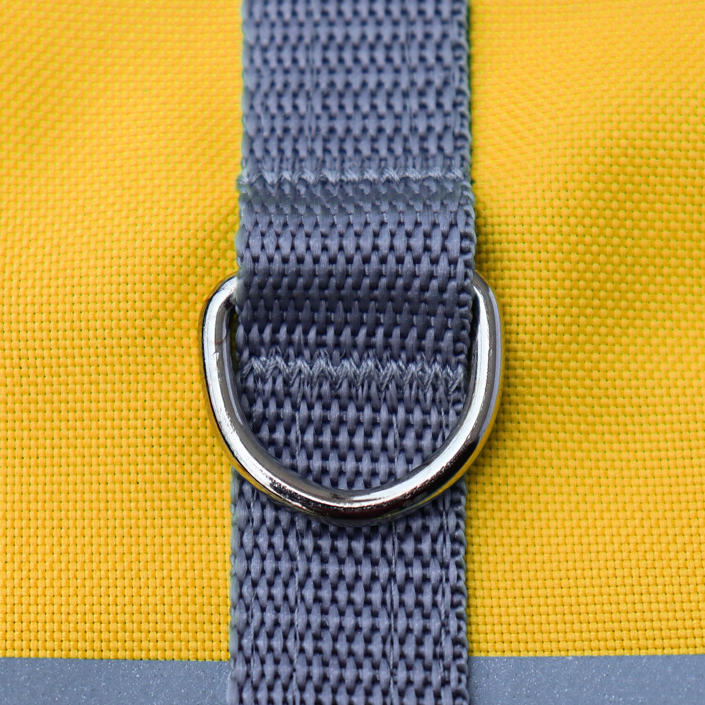 Escape proof high visibility water-repellent safety cat harness with reflective stripes. Airtag pocket optional