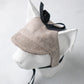 Matching tweed hat for cat