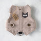 beige tweeed escape proof cat harness