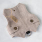 beige tweeed escape proof cat harness