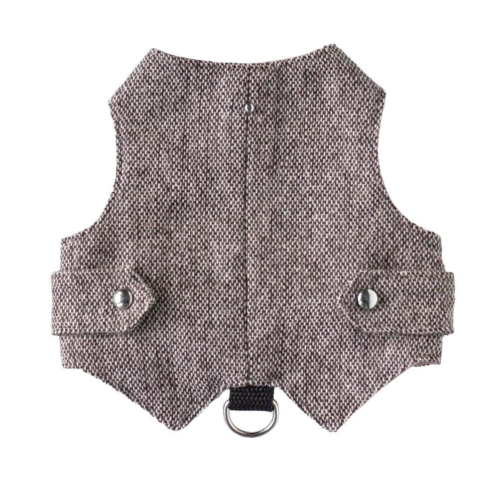 escape proof tweed cat harness