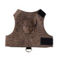 Tweed Cat Harness for Adult cats. One Size. Simple and Secure. Airtag Pocket optional (Copy)