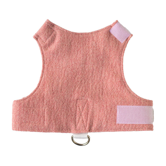 Tweed Cat Harness for Adult cats. One Size. Simple and Secure. Airtag Pocket optional