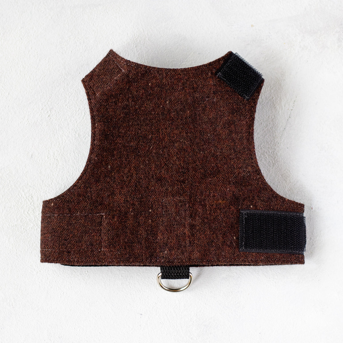 Tweed Cat Harness for Adult cats. One Size. Simple and Secure. Airtag Pocket optional (Copy)