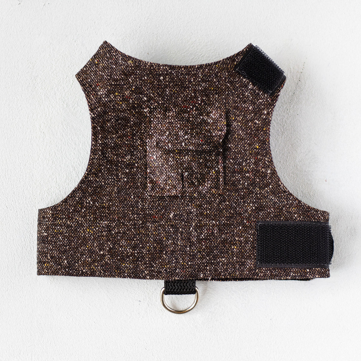Tweed Cat Harness for Adult cats. One Size. Simple and Secure. Airtag Pocket optional (Copy)