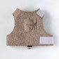 Tweed Cat Harness for Adult cats. One Size. Simple and Secure. Airtag Pocket optional (Copy)