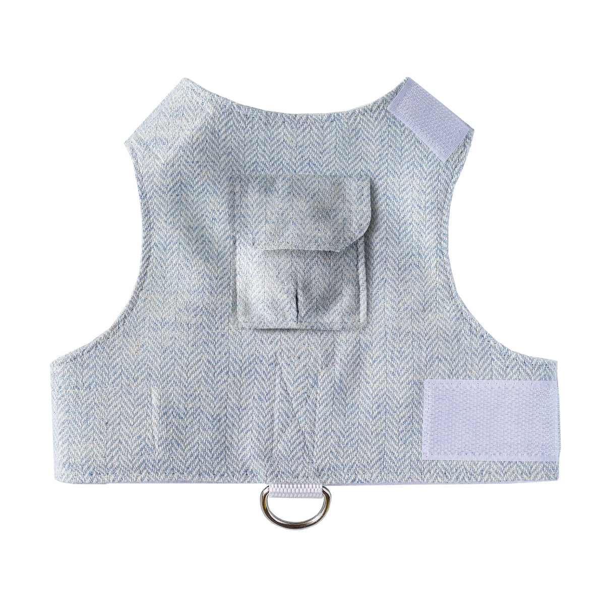 Tweed Cat Harness for Adult cats. One Size. Simple and Secure. Airtag Pocket optional (Copy)