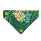 Pet Bandana - "Spring Forest" - Bandana for Cat, Small Dog, Little Pet / Summer, Spring, Winter, Fall, Wedding / Slide-on Bandana