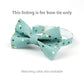 Pet Bow Tie - "Confetti sky" - Cotton Bow Tie for Pet Collar / Cat Gift, Wedding/ Cat, Kitten, Small Dog, Little Pets