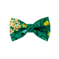 Pet Bow Tie - "Spring Forest" - Cotton Bow Tie for Pet Collar / Cat Gift, Wedding/ Cat, Kitten, Small Dog, Little Pets