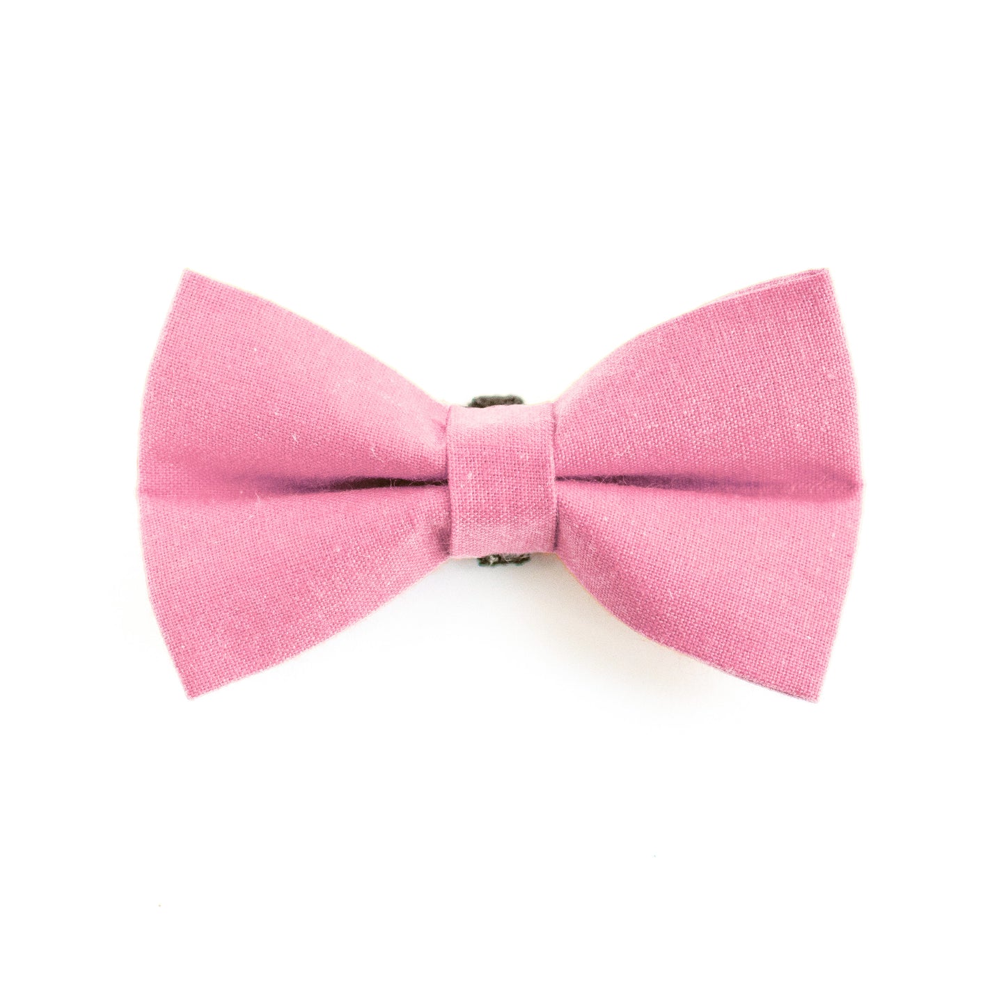 Pet Bow Tie - "Pink" - Cotton Bow Tie for Pet Collar / Cat Gift, Wedding/ Cat, Kitten, Small Dog, Little Pets