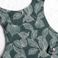 Difficult to escape cotton cat harness with floral print