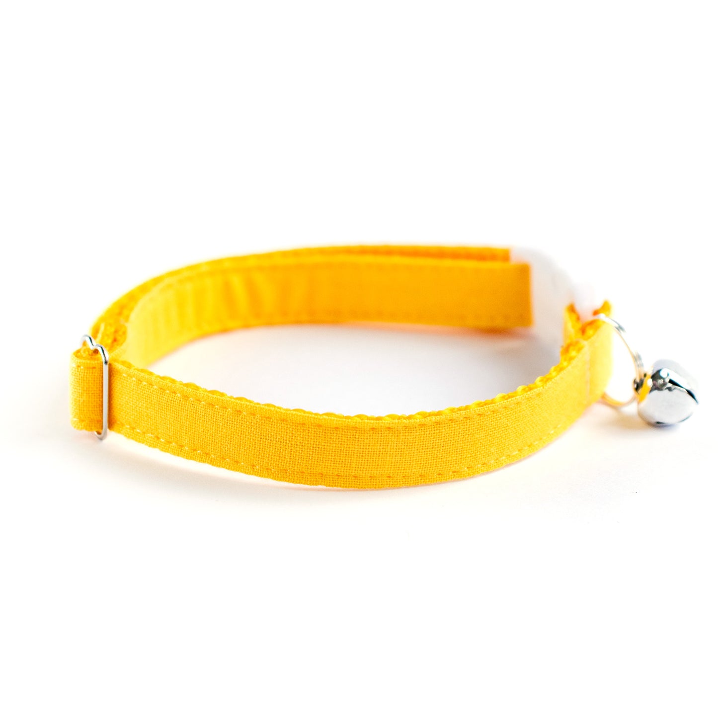 Pet Collar - "Sunny Yellow" - Cat Collar Breakaway /Non Breakaway / Cat, Kitten, Small Dog, Little Pets Sizes