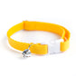 Pet Collar - "Sunny Yellow" - Cat Collar Breakaway /Non Breakaway / Cat, Kitten, Small Dog, Little Pets Sizes