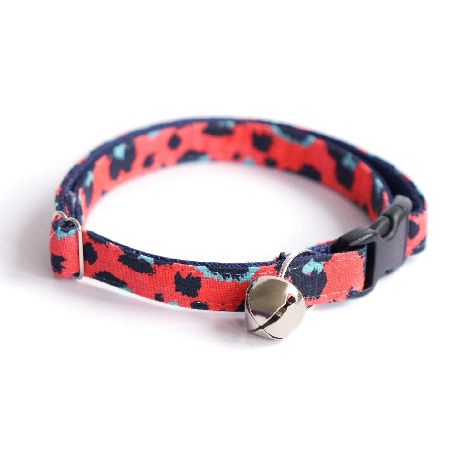 Pet Collar - "Pink Leopard" - Cat Collar Breakaway /Non Breakaway / Cat, Kitten, Small Dog, Little Pets Sizes