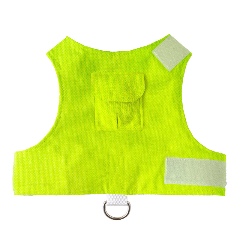 Escape proof cat harness with adjustable velcro straps and leash D-ring, safety harness for cats