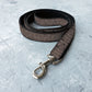Leash for cat. Tweed wits diagonal stripes. 8 feet