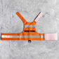 Difficult to escape water-repellent safety cat harness with reflective stripes "Mouse Patrol"