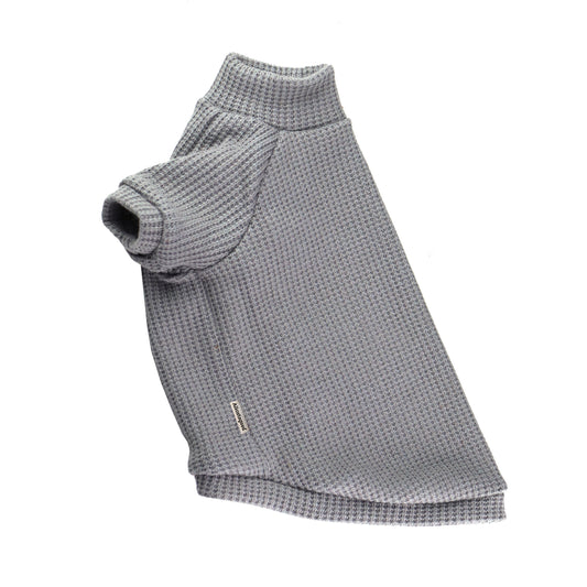 Gray sweater for Cat. Slip-on for Sphynx, hairless cats and all cats breeds
